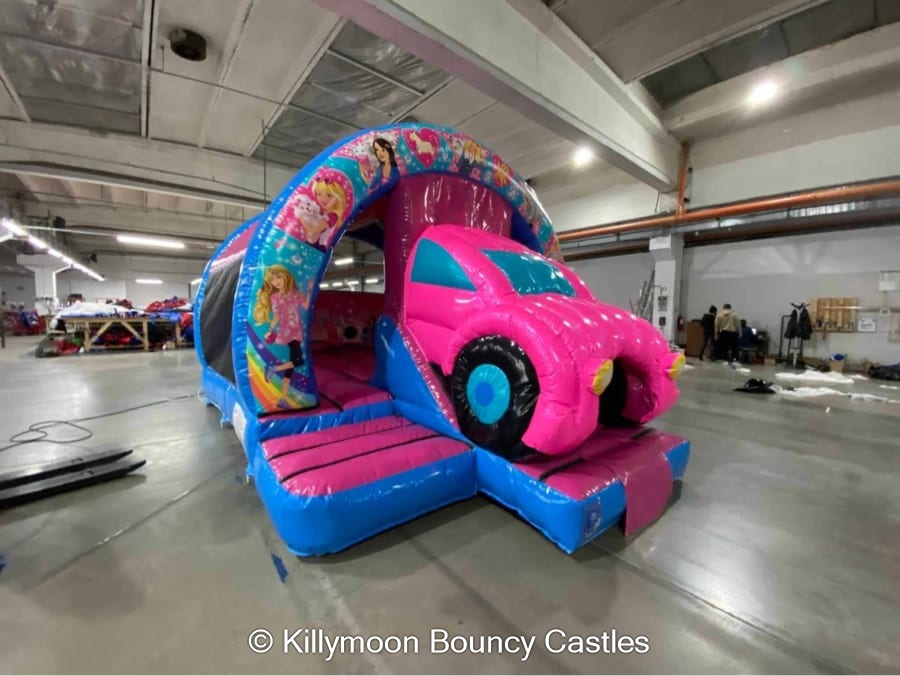 Barbie Dream Car Castle - Bouncy Castle Hire, Hot Tub Hire and ...