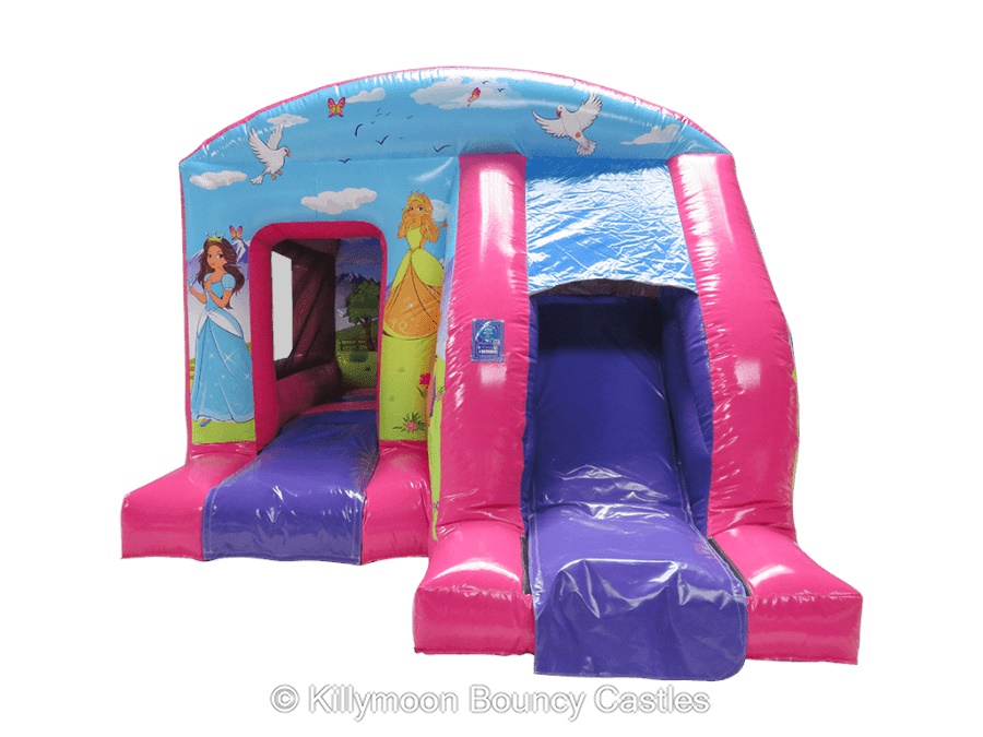 Princess Box Jump and Slide - Bouncy Castle Hire, Hot Tub Hire and ...